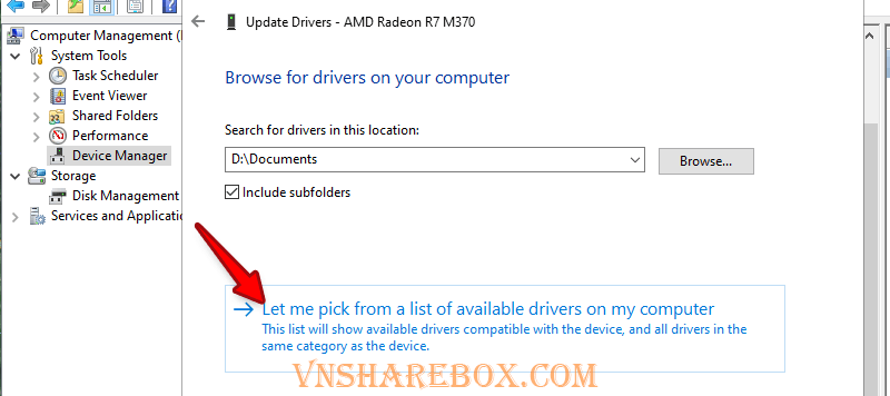 Update driver Windows 10