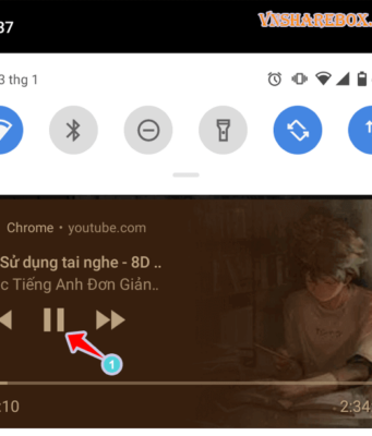 Nghe nhạc Youtube khi tắt màn hình bằng Chrome Android