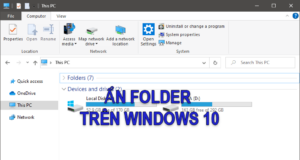 Cách ẩn Folder trên Windows