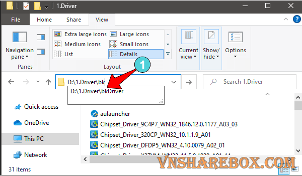 Truy cập Folder ẩn trên Windows bằng đường dẫn