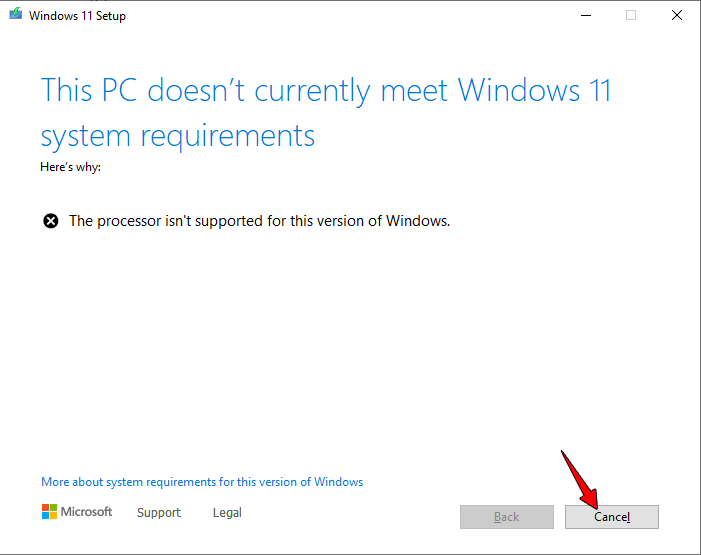 Windows 11 system requirements